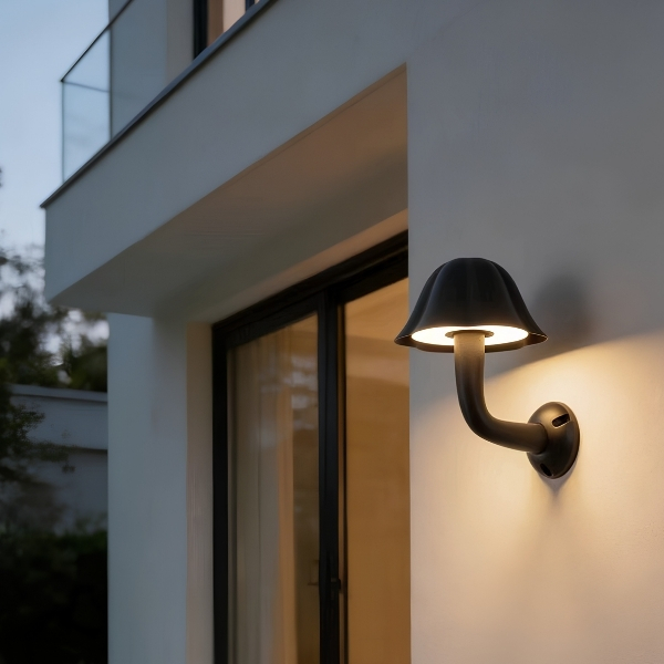 Cyra| Pleat Outdoor Wall Light | Aluminium | CY2803