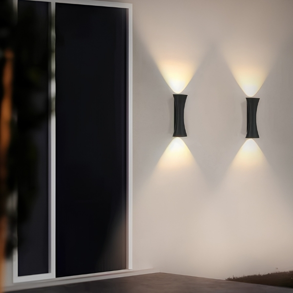 Cyra| Cylinder Outdoor Wall Light | Aluminium | CY8645