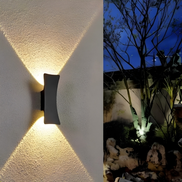 Cyra| Shield Outdoor Wall Light | Aluminium | CY8625