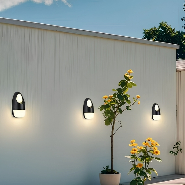 Cyra |Droplet Outdoor Wall Light | Aluminium / PC | CY8771