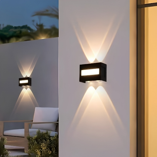 Cyra |Torch Outdoor Wall Light | Aluminium / PC | CY2326